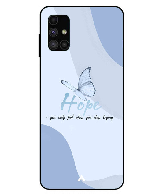 Hope Metal Back Cover Phone Case for Samsung Galaxy M51