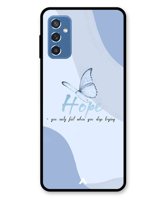Hope Metal Back Cover Phone Case for Samsung Galaxy M52