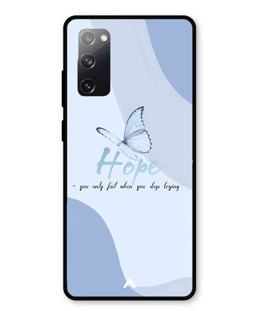 Hope Metal Back Cover Phone Case for Samsung Galaxy S20 Fe