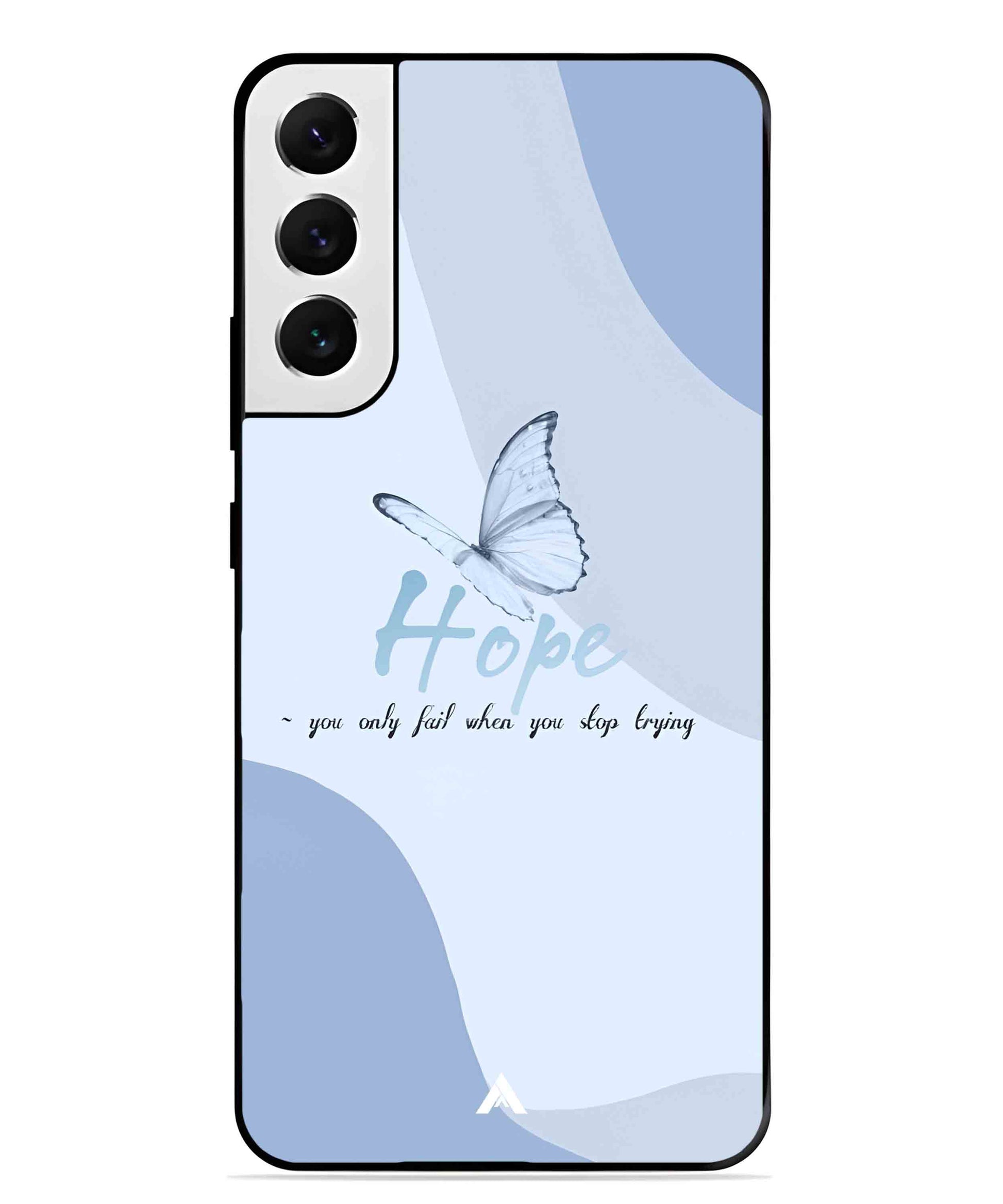 Hope Metal Back Cover Phone Case for Samsung Galaxy S22