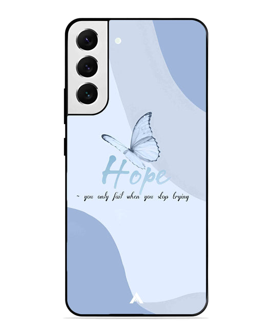 Hope Metal Back Cover Phone Case for Samsung Galaxy S22 Plus