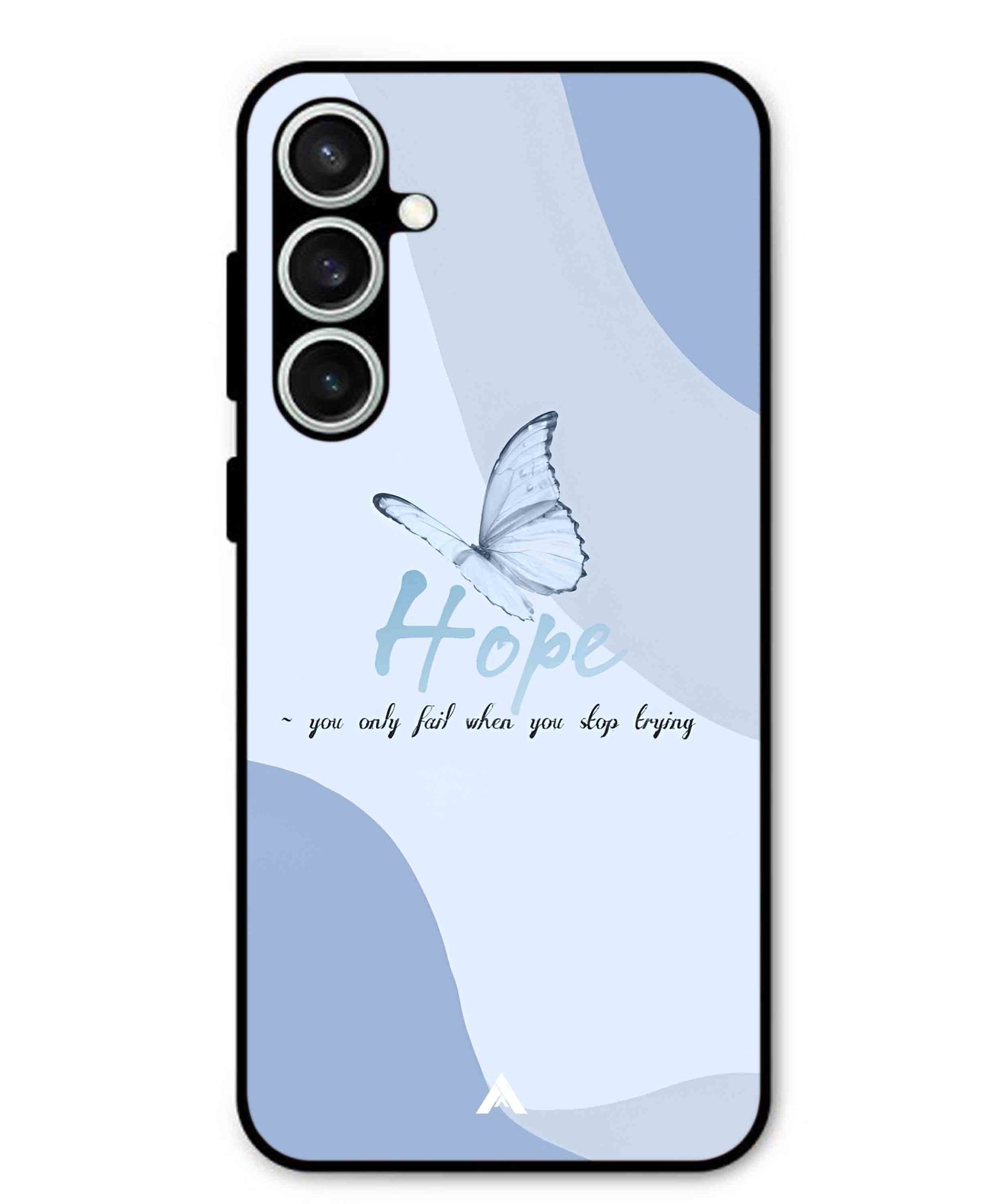 Hope Metal Back Cover Phone Case for Samsung Galaxy S24 Fe