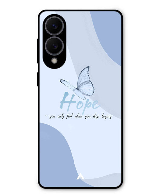Hope Metal Back Cover Phone Case for Samsung Galaxy S25 Edge