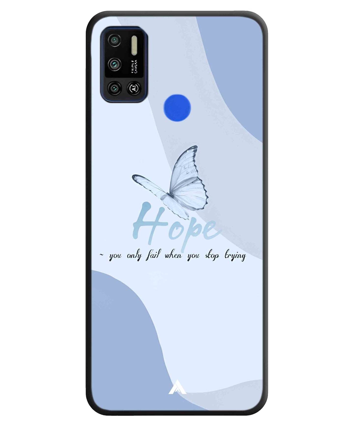 Hope Metal Back Cover Phone Case for Tecno Spark 6 Air