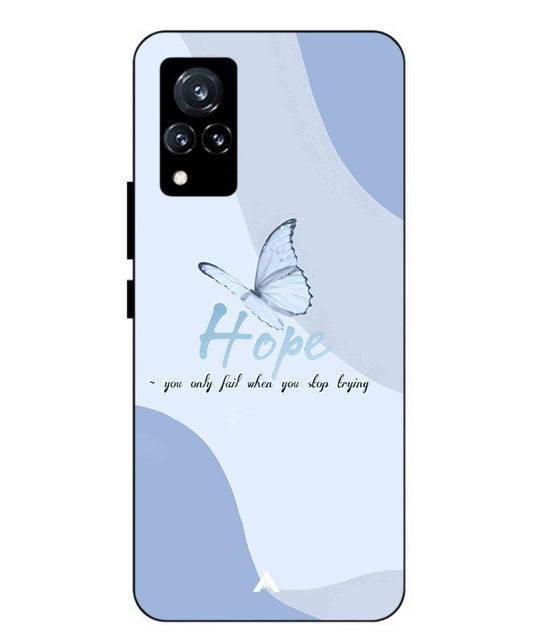 Hope Metal Back Cover Phone Case for Vivo v21