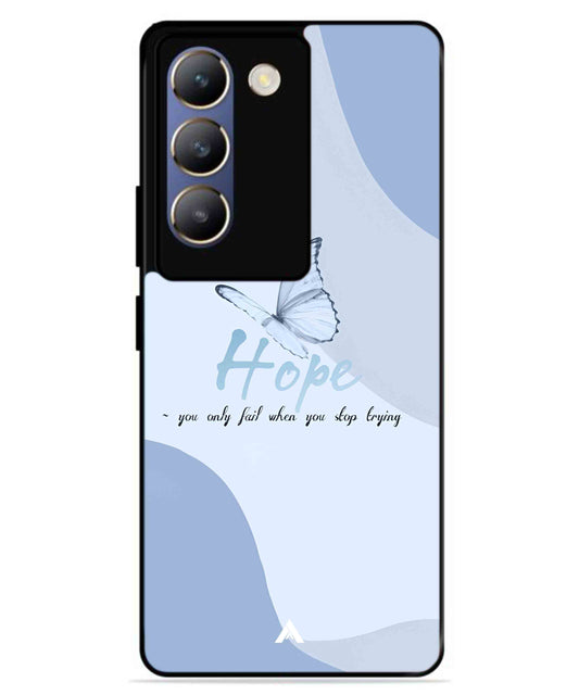 Hope Metal Back Cover Phone Case for Vivo v30 Lite