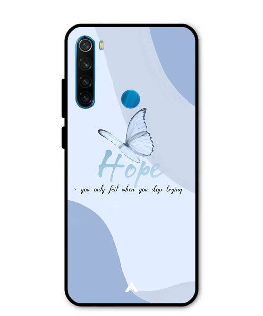Hope Metal Back Cover Phone Case for Xiaomi Redmi Note 8