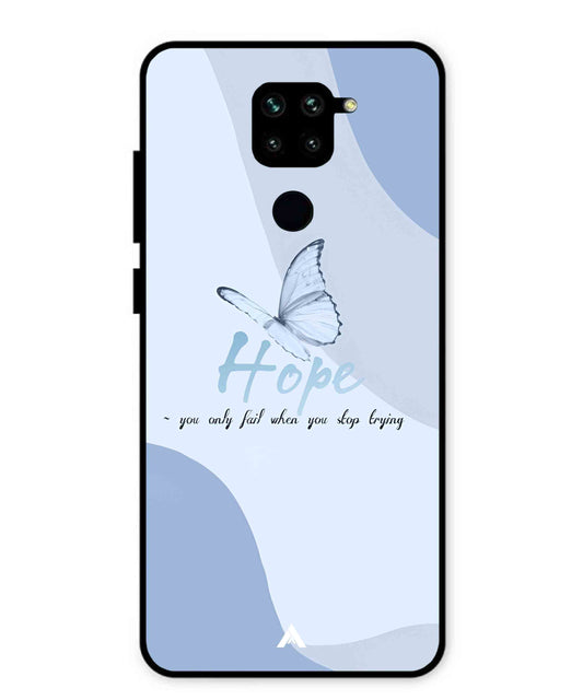Hope Metal Back Cover Phone Case for Xiaomi Redmi Note 9