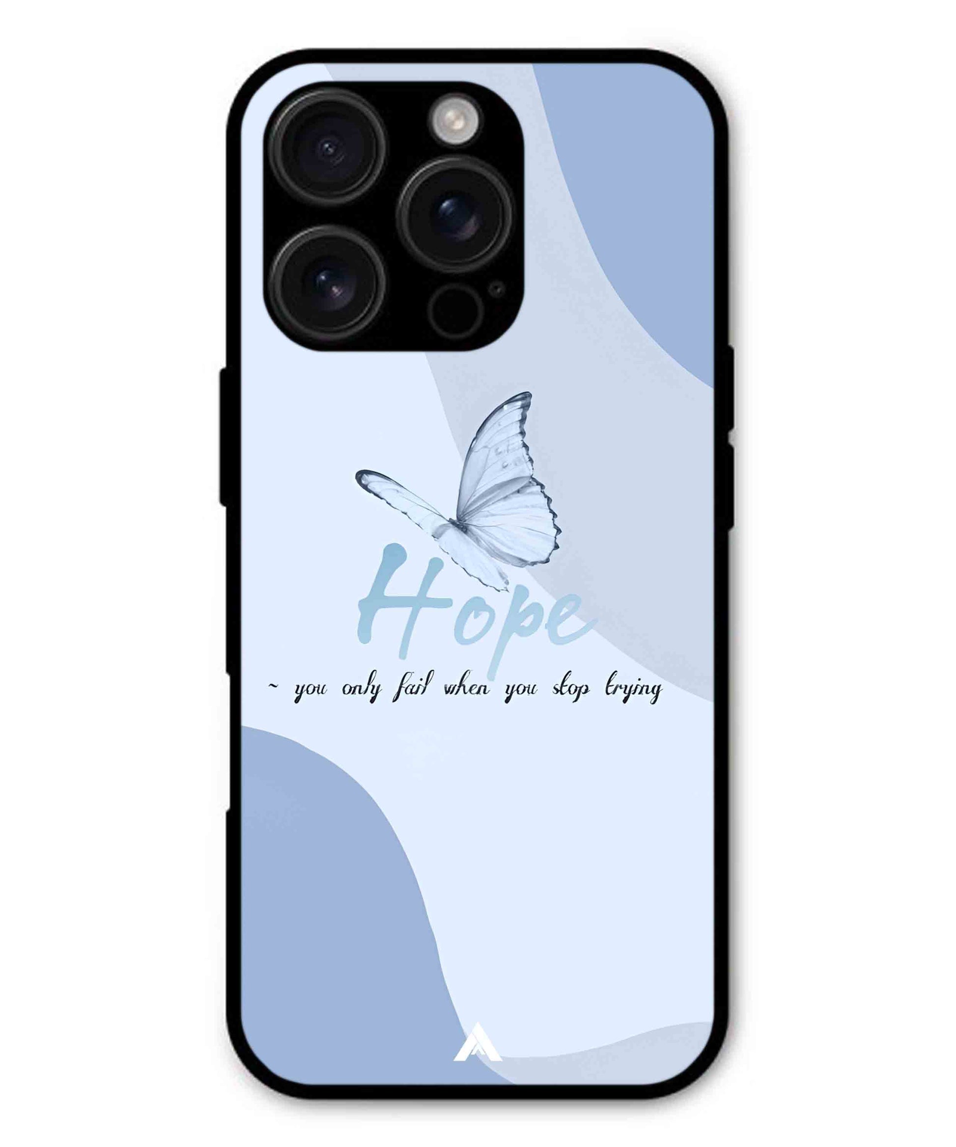 Hope Metal Back Cover Phone Case for iPhone 13 Pro