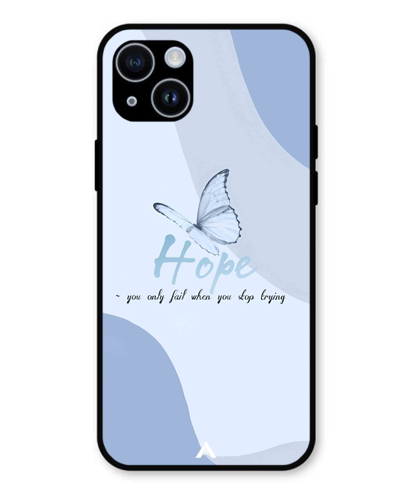 Hope Metal Back Cover Phone Case for iPhone 14
