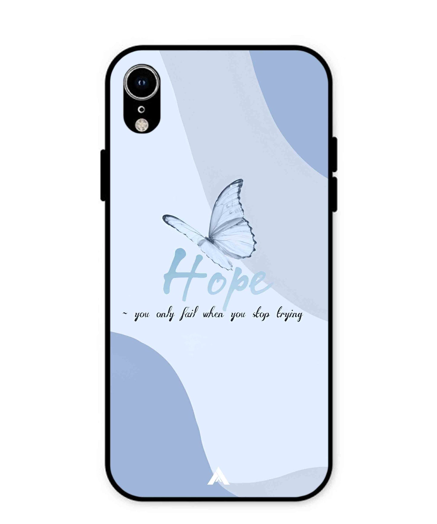 Hope Metal Back Cover Phone Case for iPhone Xr