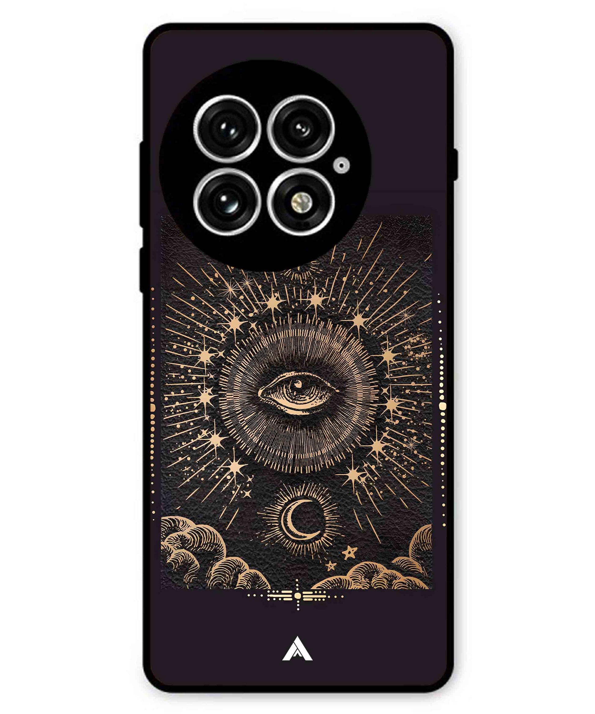 Illuminating Eye Metal Back Cover Phone Case for Oneplus 13