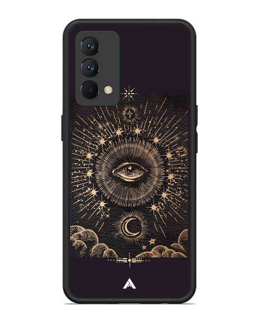 Illuminating Eye Metal Back Cover Phone Case for Realme GT Master Edition