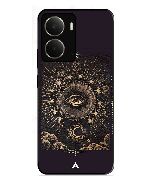 Illuminating Eye Metal Back Cover Phone Case for Realme P3