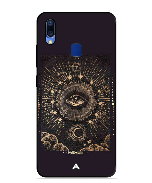 Illuminating Eye Metal Back Cover Phone Case for Vivo Y95