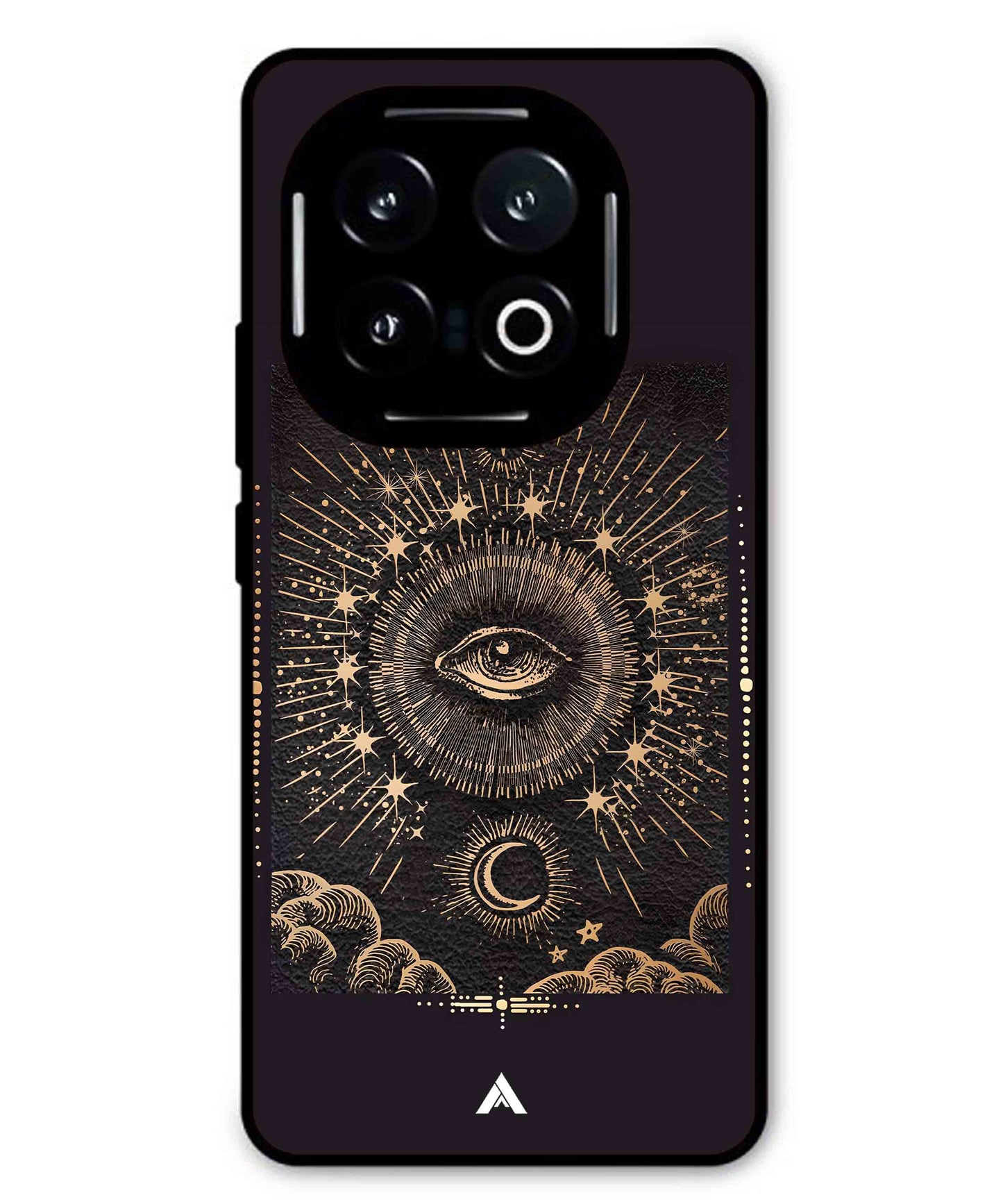 Illuminating Eye Metal Back Cover Phone Case for iQOO 13