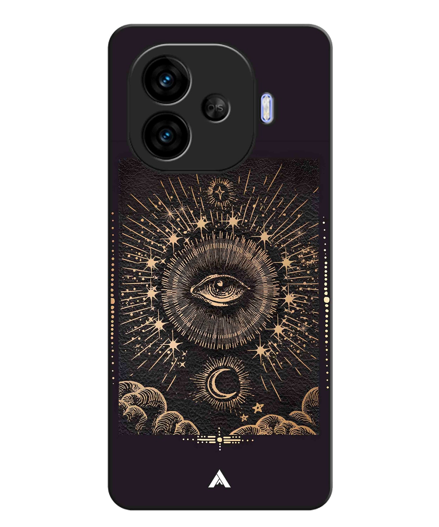 Illuminating Eye Metal Back Cover Phone Case for iQOO Neo 10r
