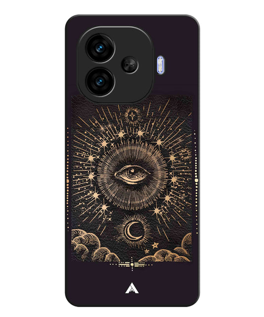 Illuminating Eye Metal Back Cover Phone Case for iQOO Neo 10r