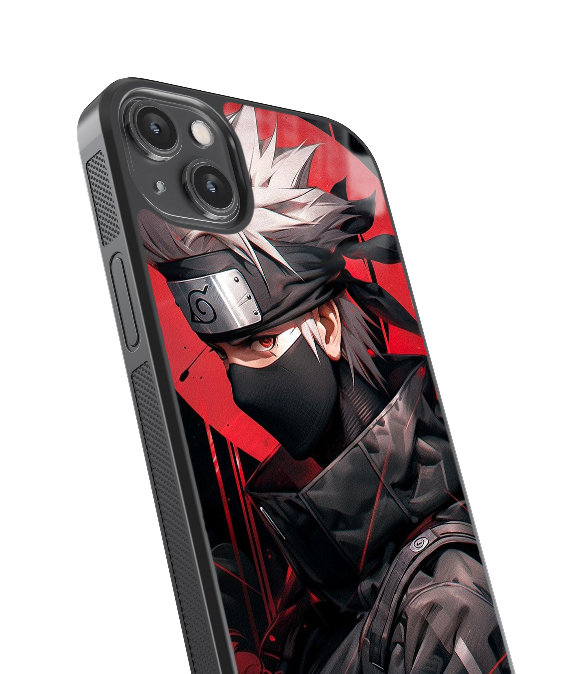 Naruto  Kakashi Premium Shockproof Metal Back Cover Case - Ascension Store