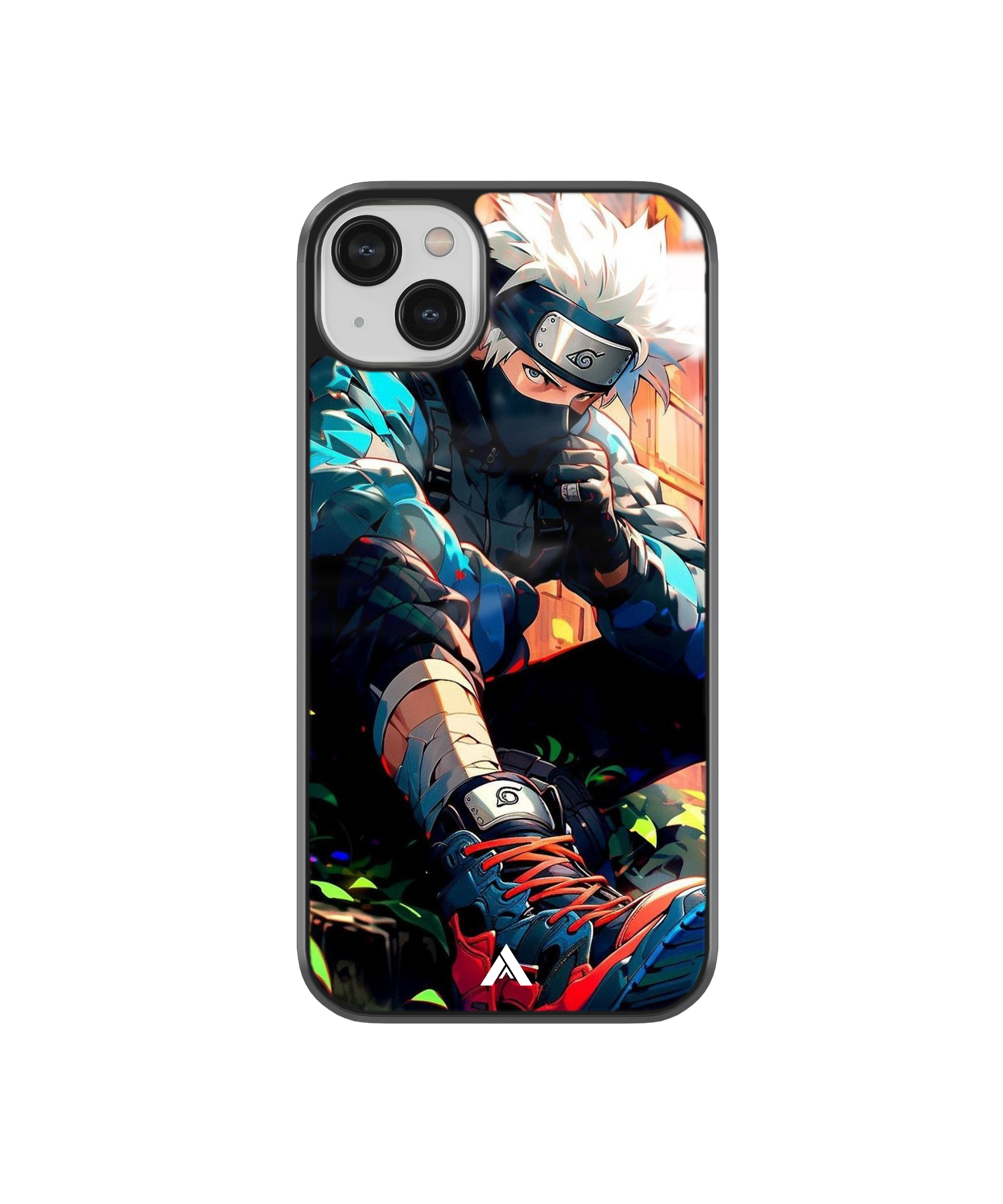 Naruto Kakashi Premium Shockproof Metal Back Cover Case - Ascension Store