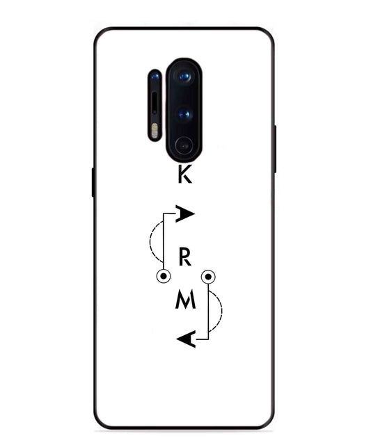Karma Aesthetic Metal Back Cover Phone Case for Oneplus 8 Pro