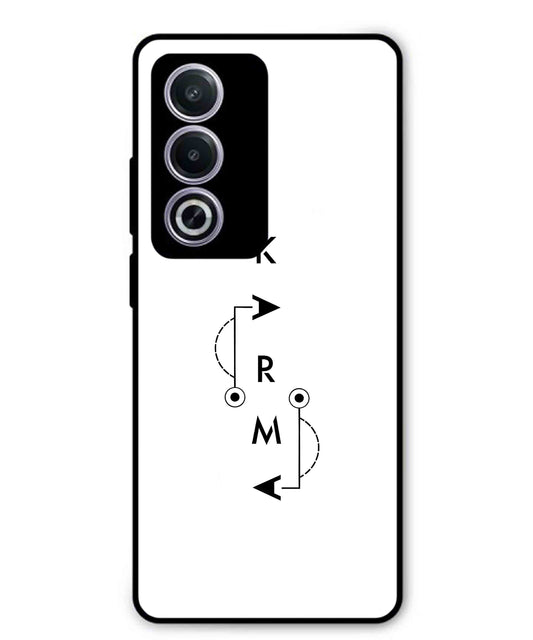 Karma Aesthetic Metal Back Cover Phone Case for Oppo A3 Pro