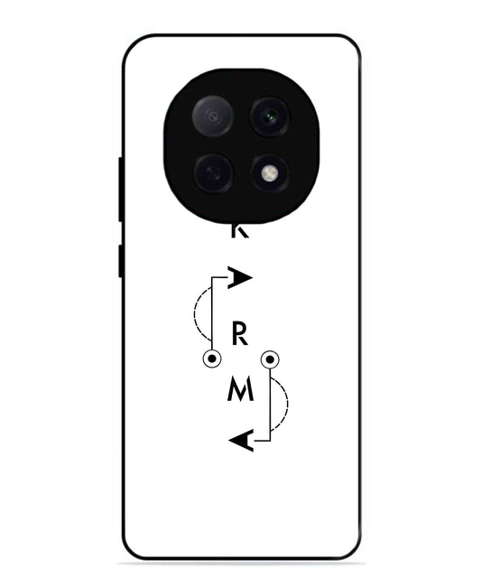 Karma Aesthetic Metal Back Cover Phone Case for Oppo F29 Pro