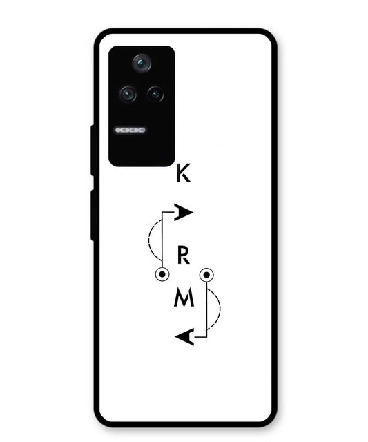 Karma Aesthetic Metal Back Cover Phone Case for Poco F4