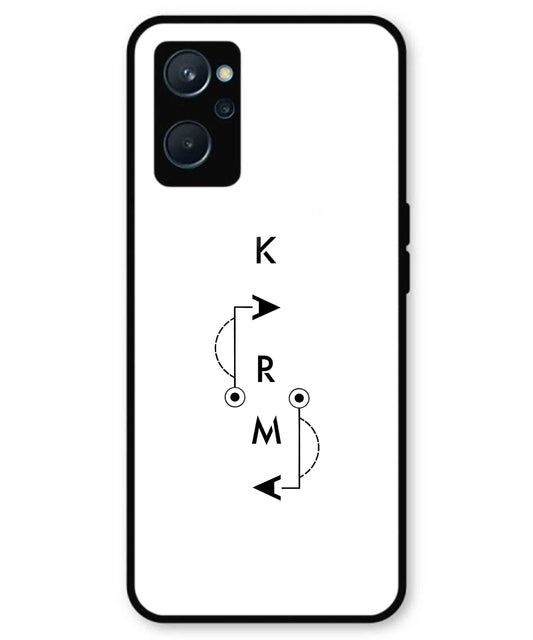 Karma Aesthetic Metal Back Cover Phone Case for Realme 10