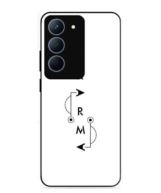 Karma Aesthetic Metal Back Cover Phone Case for Realme 14X
