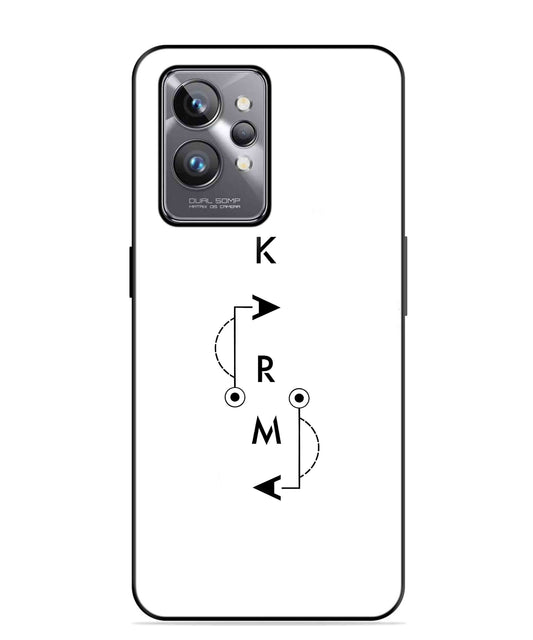 Karma Aesthetic Metal Back Cover Phone Case for Realme GT 2 Pro