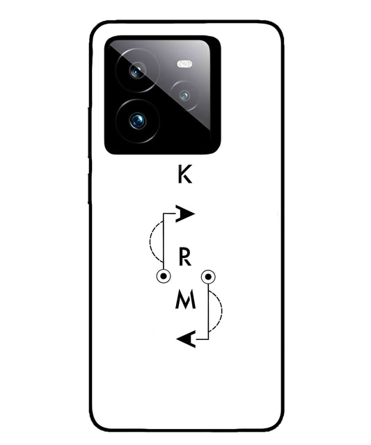 Karma Aesthetic Metal Back Cover Phone Case for Realme GT 7 Pro