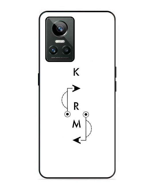 Karma Aesthetic Metal Back Cover Phone Case for Realme GT Neo 3