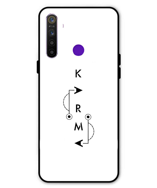 Karma Aesthetic Metal Back Cover Phone Case for Realme Narzo 10