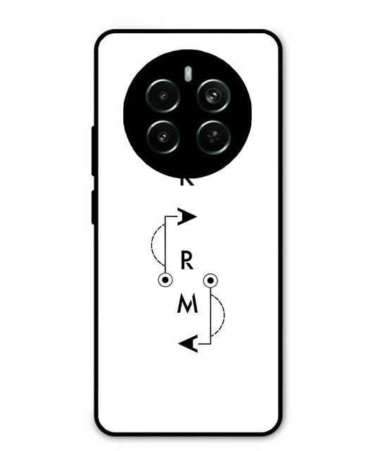 Karma Aesthetic Metal Back Cover Phone Case for Realme Narzo 70 Pro