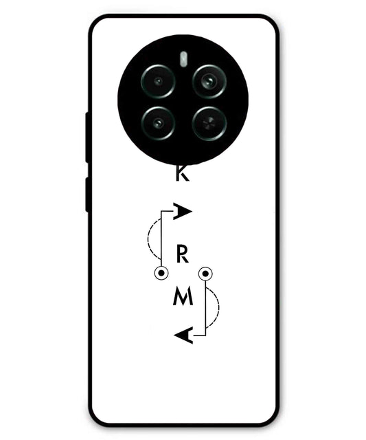 Karma Aesthetic Metal Back Cover Phone Case for Realme P1