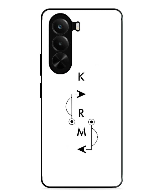 Karma Aesthetic Metal Back Cover Phone Case for Realme P4X
