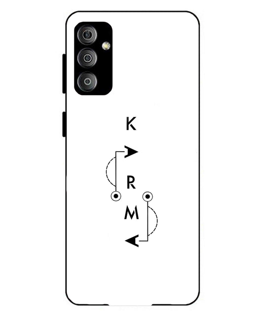 Karma Aesthetic Metal Back Cover Phone Case for Samsung Galaxy M23