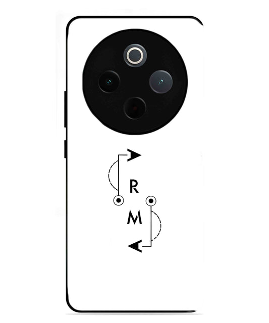 Karma Aesthetic Metal Back Cover Phone Case for Vivo T4