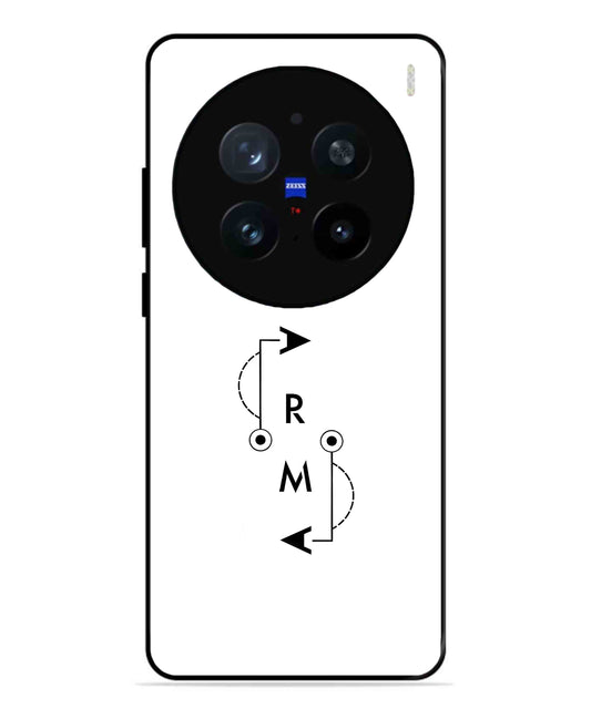 Karma Aesthetic Metal Back Cover Phone Case for Vivo X200 Pro