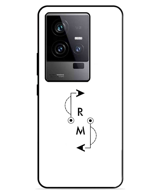 Karma Aesthetic Metal Back Cover Phone Case for iQOO 11