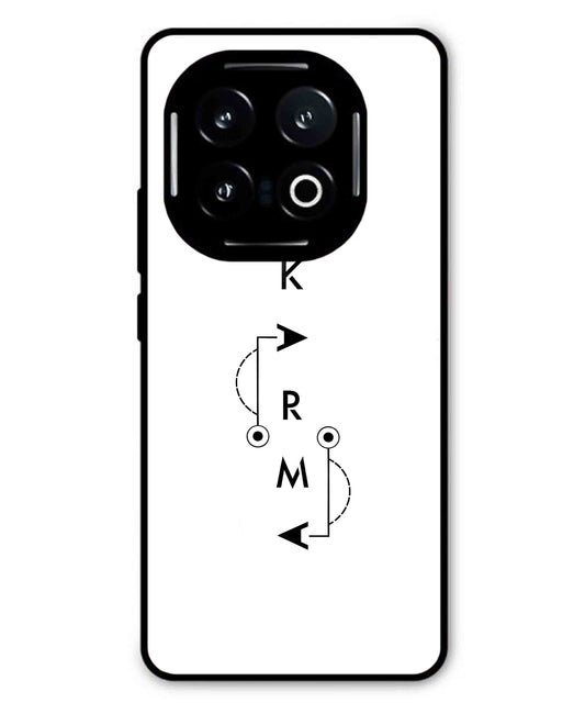 Karma Aesthetic Metal Back Cover Phone Case for iQOO 13