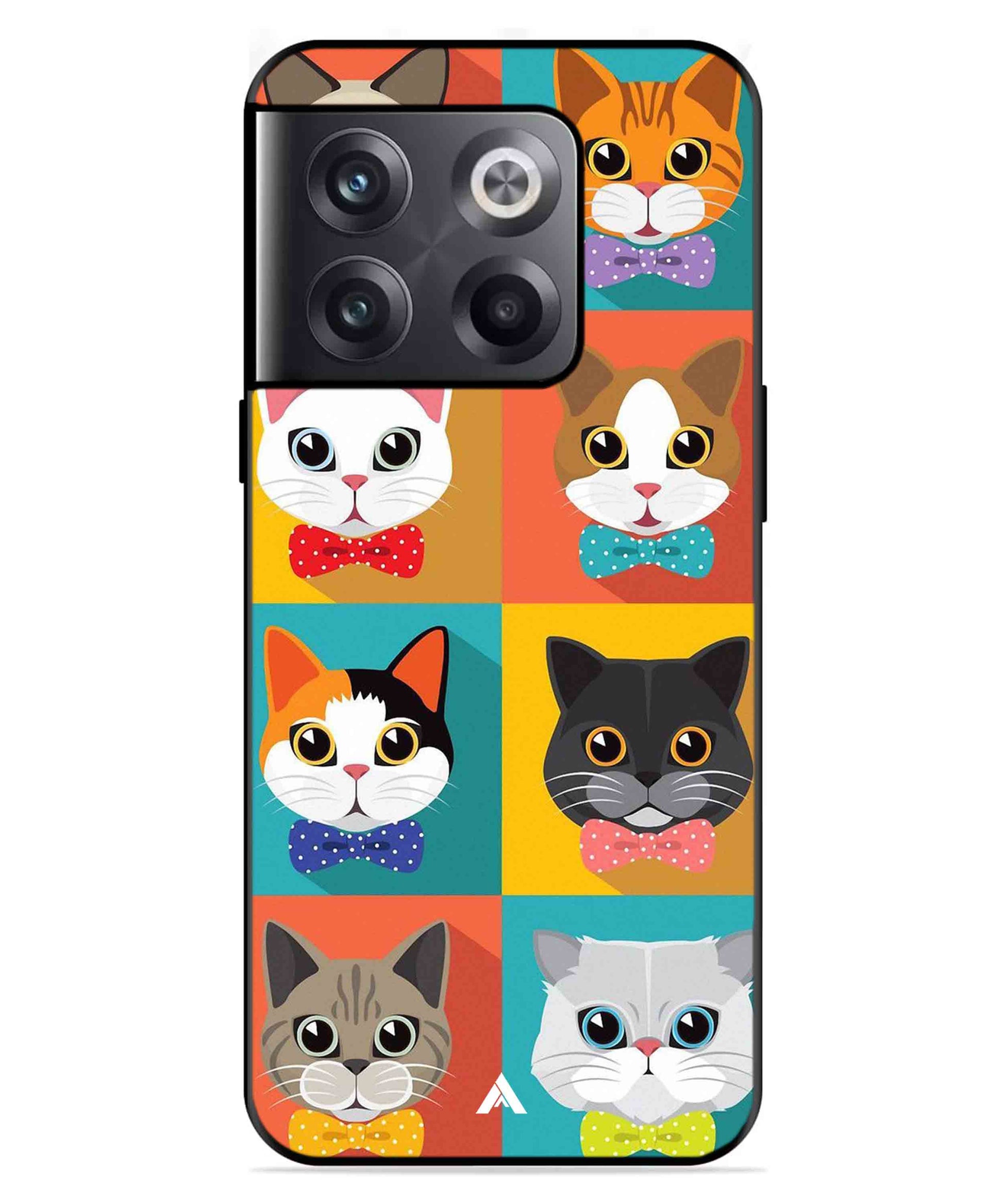 Kitties Metal Back Cover Phone Case for Oneplus 10T