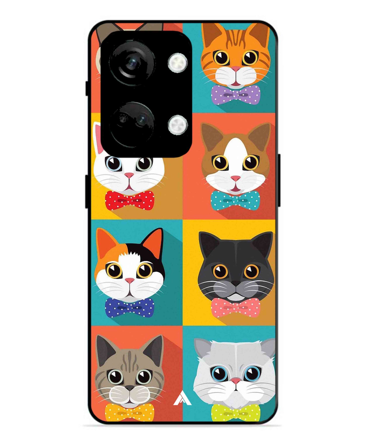 Kitties Metal Back Cover Phone Case for Oneplus Nord 3