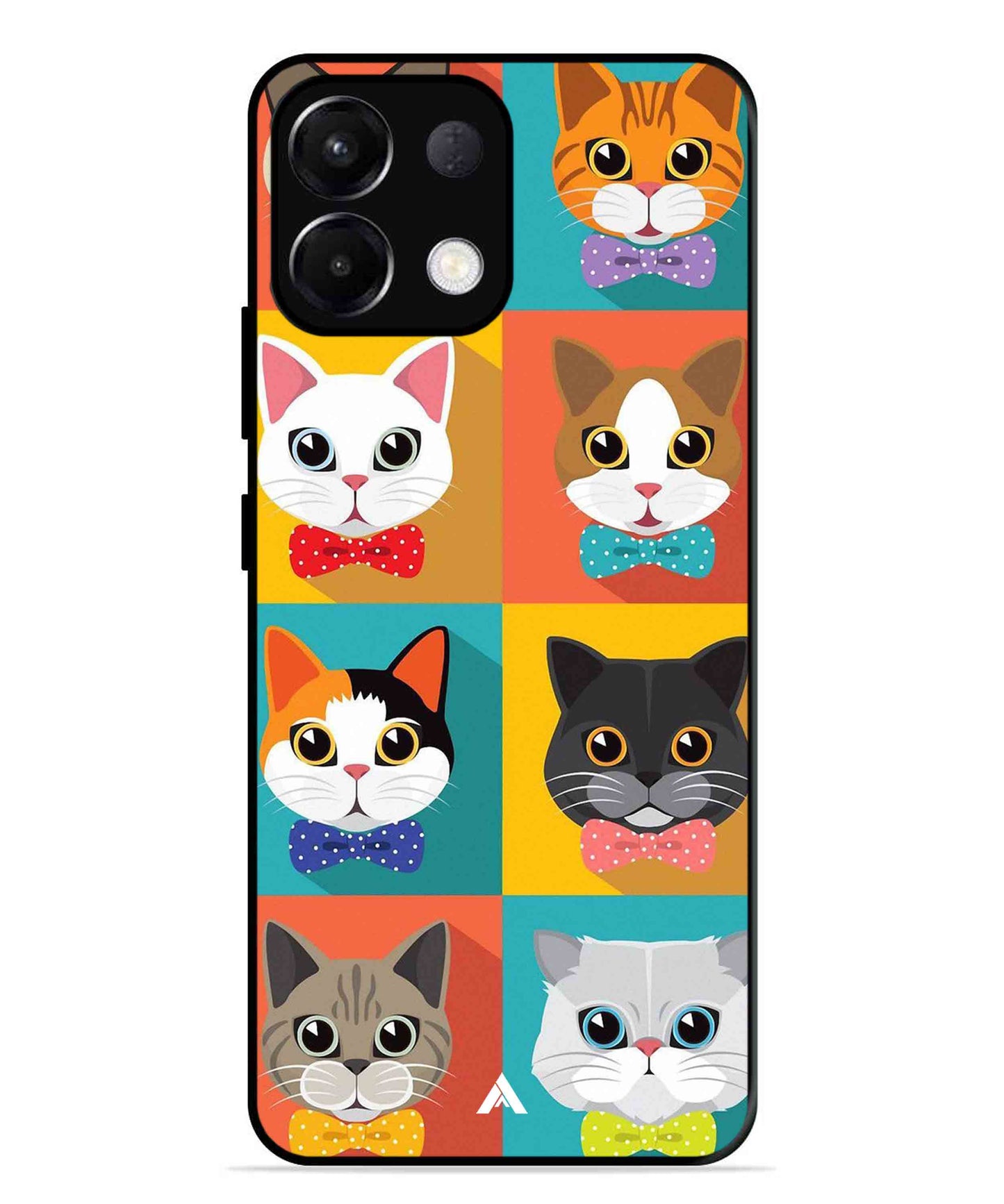 Kitties Metal Back Cover Phone Case for Oppo K13