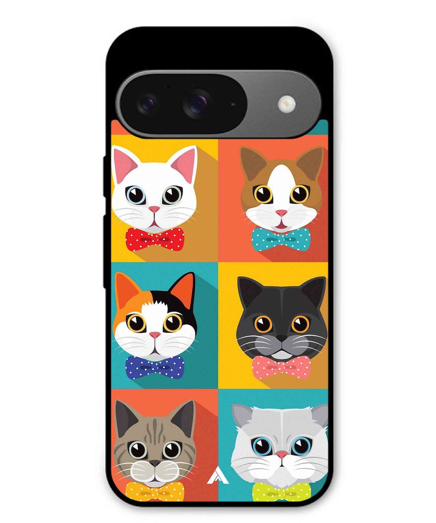 Kitties Metal Back Cover Phone Case for Pixel 9