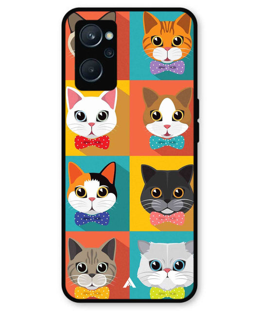 Kitties Metal Back Cover Phone Case for Realme 10