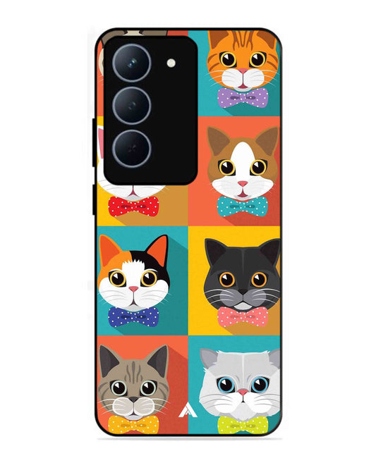 Kitties Metal Back Cover Phone Case for Realme 14X
