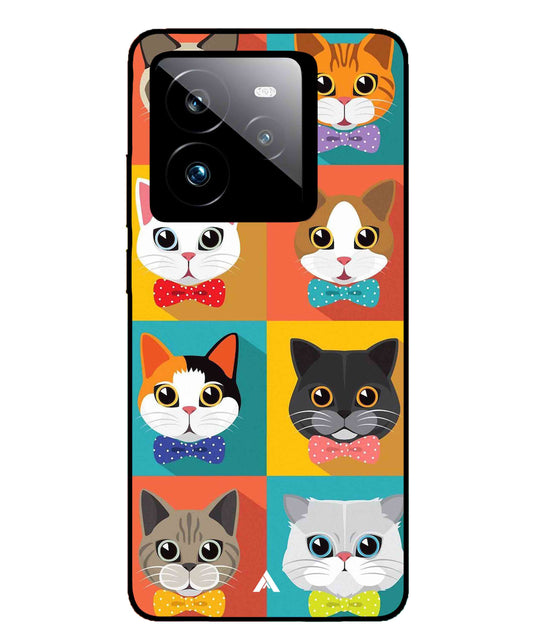 Kitties Metal Back Cover Phone Case for Realme GT 7 Pro