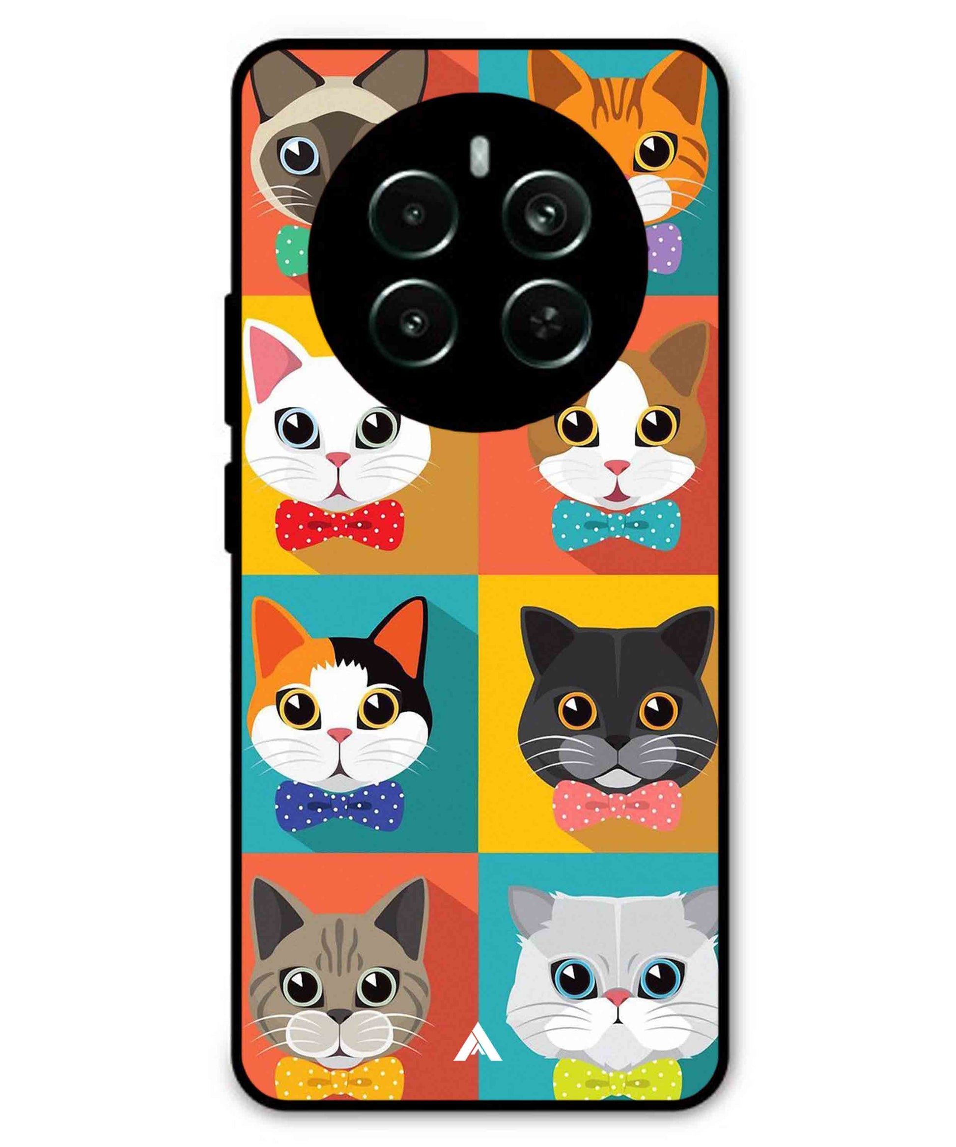 Kitties Metal Back Cover Phone Case for Realme P1 Pro
